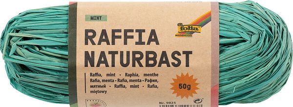 FOLIA Bastelbast, 50 g Bund in einer Farbe (wählbar)