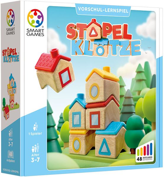 SMARTGAMES Stapel Klötze, ab 1 Spieler, ab 3 Jahre