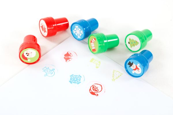 Stempel, Wichtelmotiven?, Weihnachtsstempel, Kugelschreiber?, Sticker?