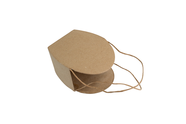 Ei-förmige Tasche aus Karton, 6 Stück Ei-förmige Tasche aus Karton, 6 Stück