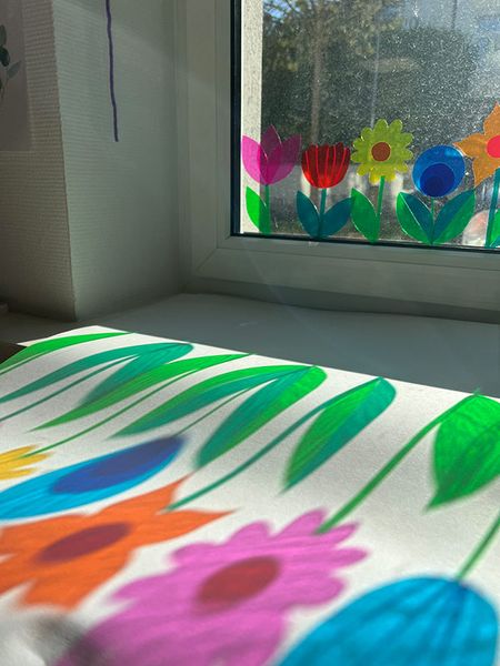 FOLIA Fensterfolie, selbsthaftend, 10 Bogen