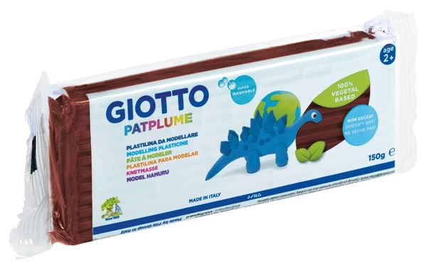 GIOTTO Patplume Kinder-Softknete, 12 x 150 g, farbig sortiert
