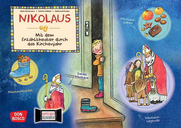 Kamishibai Bildkartenset: Nikolaus Kamishibai Bildkartenset: Nikolaus