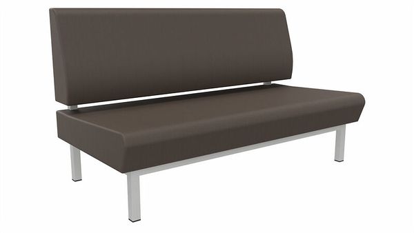 BETZOLD Lounge-Sofa essBAR, Sitzhöhe 42 cm, Kunstleder einfarbig, Bezugfarbe & Gestellfarbe wählbar