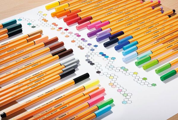 Bleistifte, Kunststifte, Farbstifte, Leuchtende Farben, Malen