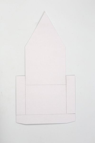 Papiermodell, Flugzeugform, Schablone, Karton, Deko