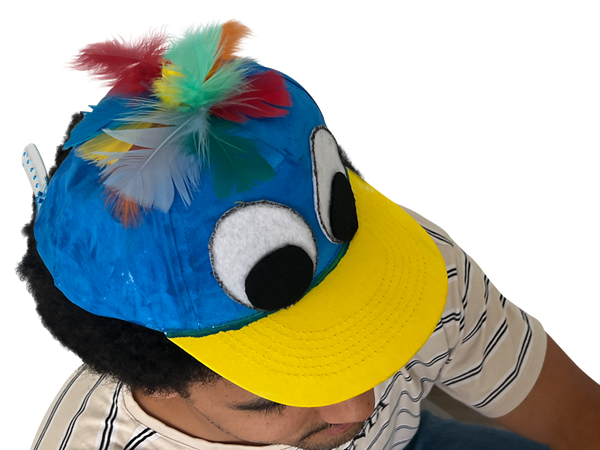 Kinder-Schirmmütze / Baseball-Cap, weiß, 4 Stück