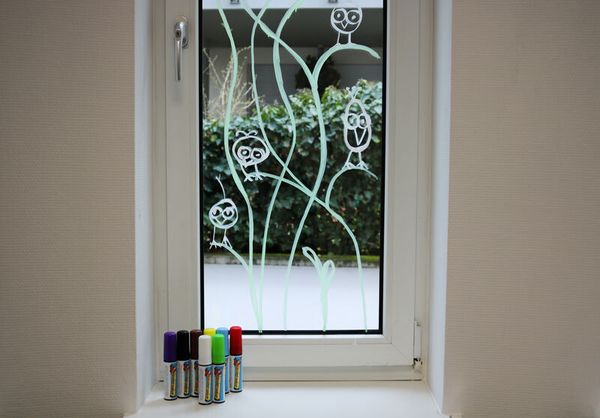 Fenstermaler, 8 Stück Fenstermaler, 8 Stück