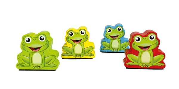 Merk- und Brettspiel Quaki, 2-4 Spieler, ab 3 Jahre