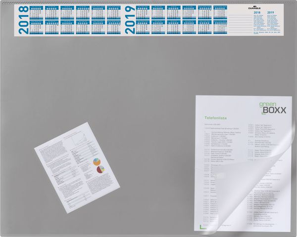 Schreibunterlage mit Folienauflage   Schreibunterlage mit Folienauflage