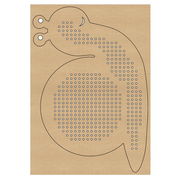 puzzle, Pappe, Silhouette, durchlöchert, kindgerecht