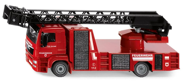 Feuerwehr-Löschfahrzeug, Löschfahrzeug, Teleskopmast, Roter Truck, Kräneinsatzfahrzeug