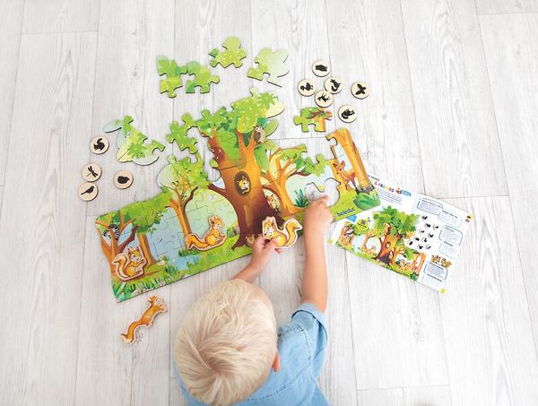 Nuki & Friends XXL Puzzle, ab 4 Jahre
