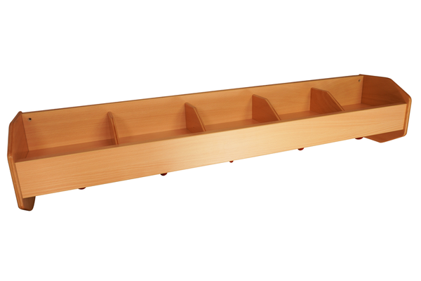 BasicPlus Garderobenablage Inge mit Leiste für Schilder (3 - 7 Plätze) BasicPlus Garderobenablage Inge mit Leiste für Schilder (3 - 7 Plätze)