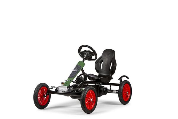Go-Kart, Pedal Car, Rote Räder, Lenkrad, Sitz