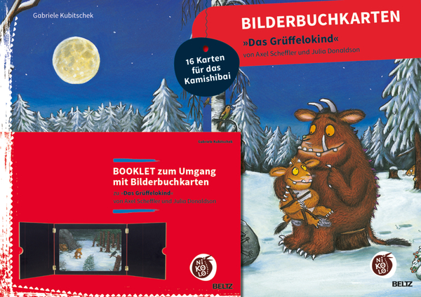 Kinderbuch, Bilderbuch, Mondlandschaft, Winterwald, Narrativ-Illustration