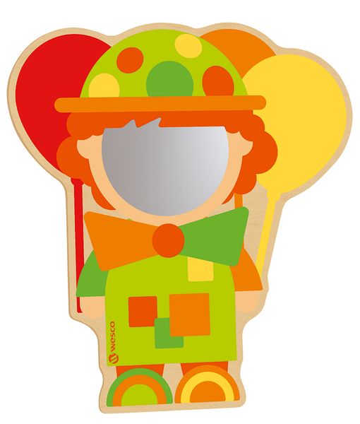 balloons, clown, party, colorful, figure