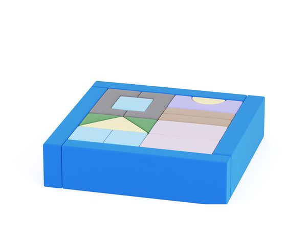 KITAEINKAUF Bewegungsparcours mit Bällebad, Schaumstoff, Kunstleder, 15-teiliges Set KITAEINKAUF Bewegungsparcours mit Bällebad, Schaumstoff, Kunstleder, 15-teiliges Set