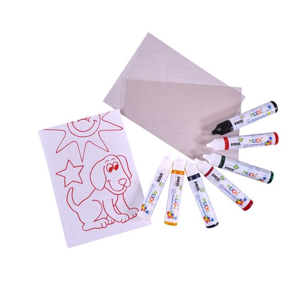 MUCKI Window Color Set Kleine Tierwelt