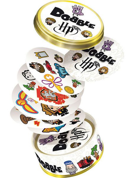 Karten- und Reaktionsspiel Dobble Harry Potter, 2-8 Spieler, ab 6 Jahre (SONDERANGEBOT)