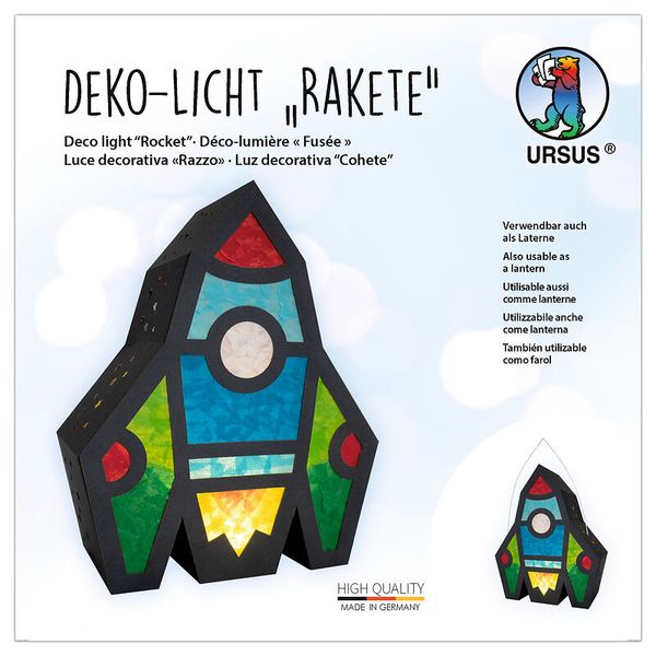 Deko-Licht Bastelset, inkl. Zubehör, Motiv wählbar