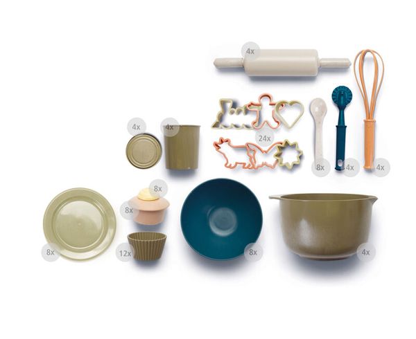 DANTOY BIO-Plastic Back Set, 100-teilig (SONDERANGEBOT)