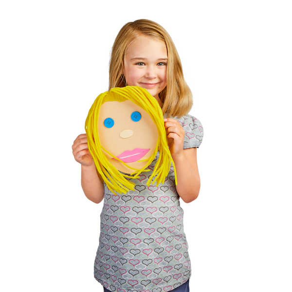 Puppe, Papptopf, Papiermaske, DIY-Bewertung, Spielzeug