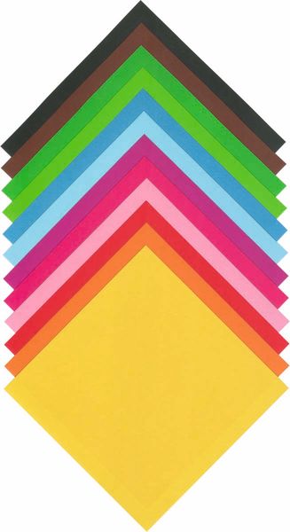 Origamipapier, 19x19 cm, 96 Blatt