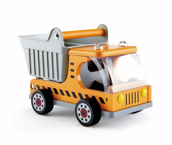 HAPE Kipplaster, Holz & Kunststoff, 26 x 14,5 x 16,8 cm, ab 3 Jahre