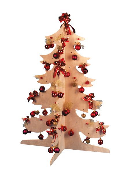 holz, holzbaum, weihnachtsbaum, deko, klein
