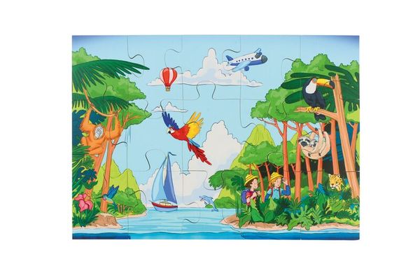 Bodenpuzzle Tiefsee bis Weltall, 45 Teile, ab 3 Jahre Bodenpuzzle Tiefsee bis Weltall, 45 Teile, ab 3 Jahre