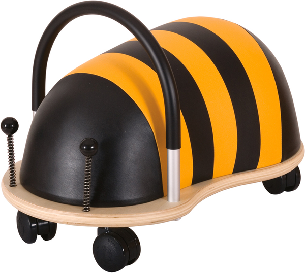 Kinderwagen, Holzplatte, Bienenform, Tigerstreifen, Schiebergriffe