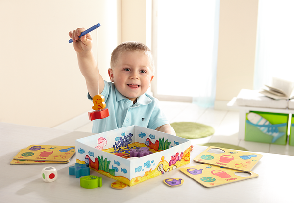 HABA Angelspiel Fische angeln, ab 2 Jahre, Spieldauer max. 10 Minuten HABA Angelspiel Fische angeln, ab 2 Jahre, Spieldauer max. 10 Minuten