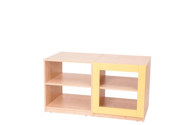 Doppel-Würfel-Regal Doppel-Würfel-Regal