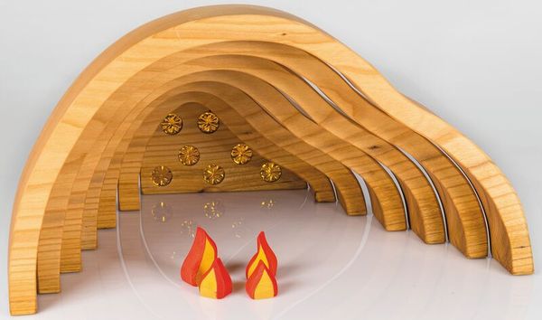 BAUSPIEL Drachenhöhle aus Holz BAUSPIEL Drachenhöhle aus Holz