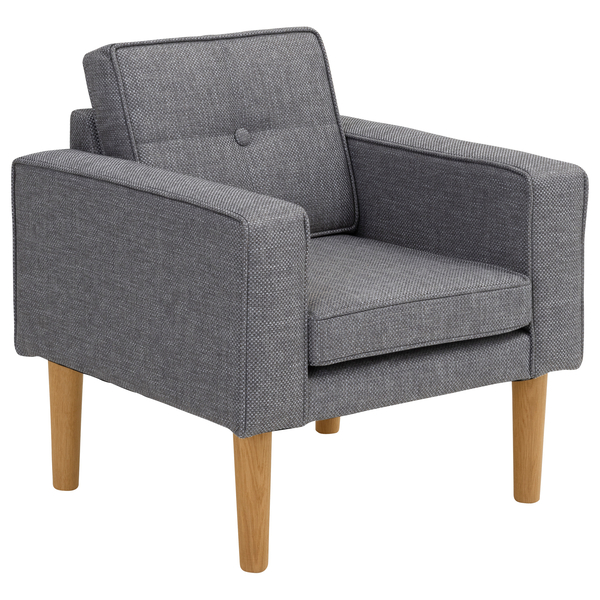 Sessel Jules, Sitzhöhe 30 cm, Sotff & Farbe wählbar