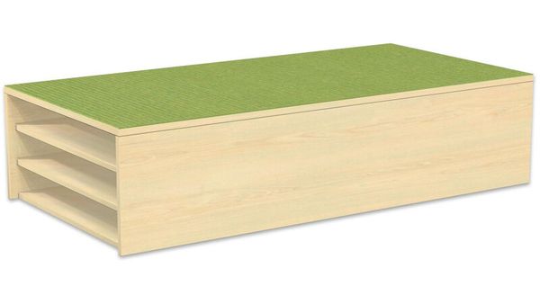 BETZOLD EduCasa Podest-Rechteck für Liegepolster, 150x75cm