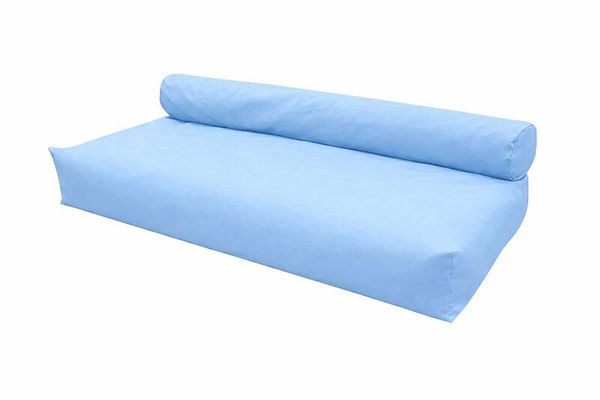 Kuschelmatte rechteck mit 1 Rückenpolster