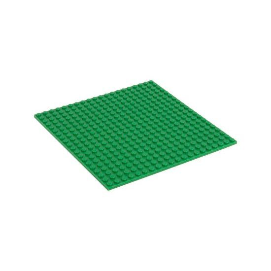 Q-Bricks Bauplatte, 20x20 Noppen, 4 Stück, grün Q-Bricks Bauplatte, 20x20 Noppen, 4 Stück, grün