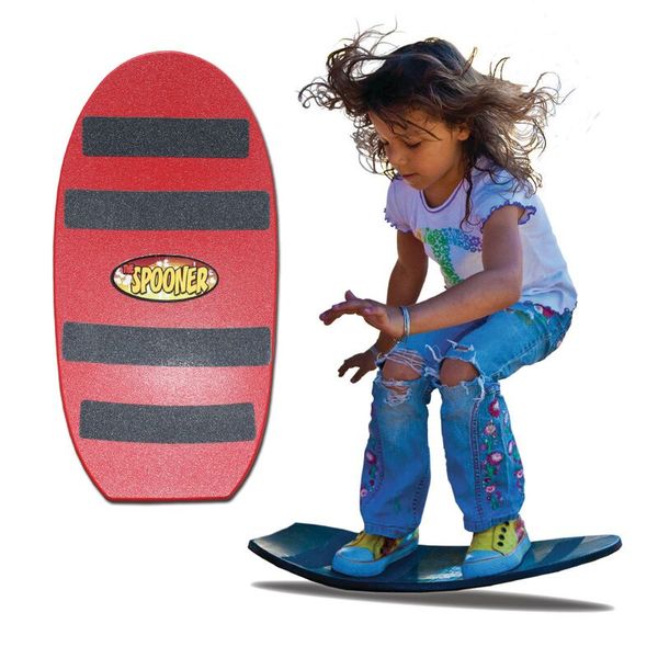 Skateboard, Planke, Balanceboard, Kinderboard, roter Board