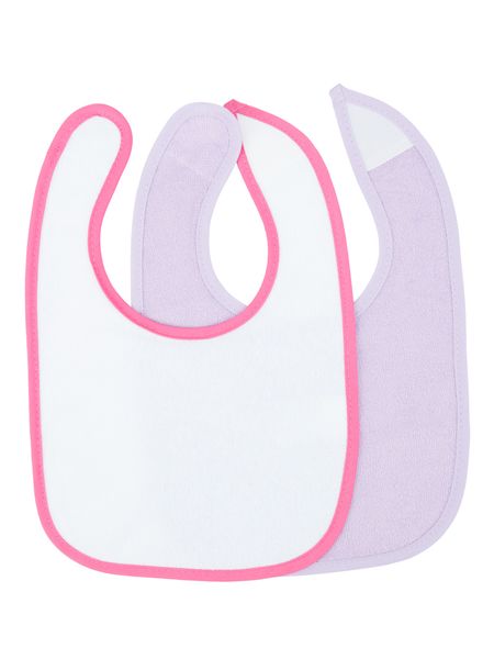 Lätzchen mit Klettverschluss, Mädchen, 10er Set Lätzchen mit Klettverschluss, Mädchen, 10er Set