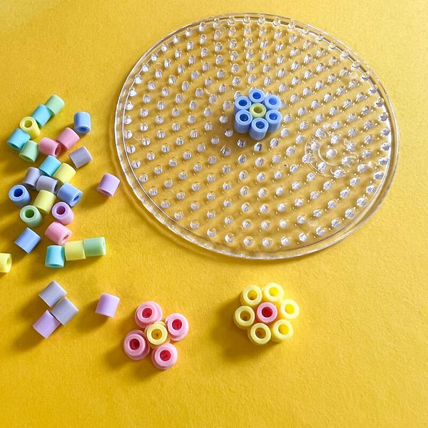 Bügelperlen Vorteilspaket, Pastellfarben, 3 x 10.000 Stück