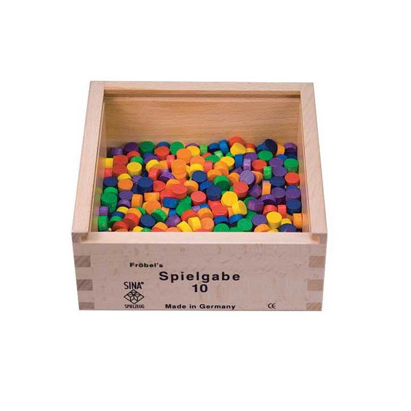 Fröbel Gabe 10, 1 Set