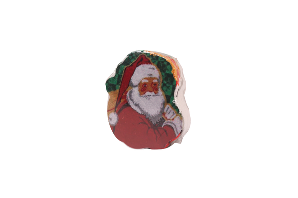 weihnachtsmotiv, siegel, weihnachtsmann, auflager, kleine geschenkverpackung