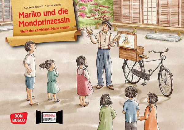 Kamishibai Bildkartenset - Mariko und die Mondprinzessin. Wenn der Kamishibai-Mann erzählt