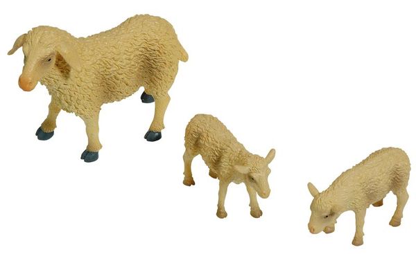 Bauernhoftiere-Set, 35-tlg. in einer Box (Höhe der Tiere 2-9 cm) Bauernhoftiere-Set, 35-tlg. in einer Box (Höhe der Tiere 2-9 cm)