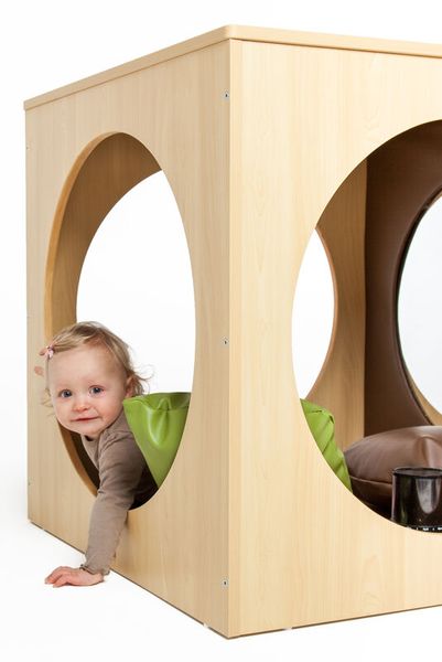 Großer Spiegelwürfel zum Spielen Großer Spiegelwürfel zum Spielen