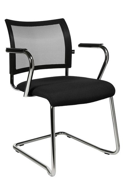 TOPSTAR Besprechungsstuhl Visit 20 Netz mit Armlehne, 2 Stück TOPSTAR Besprechungsstuhl Visit 20 Netz mit Armlehne, 2 Stück