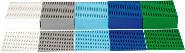 PLUS PLUS MINI Bausteinplatten, 12 Stk. PLUS PLUS MINI Bausteinplatten, 12 Stk.