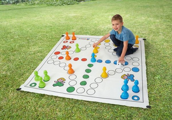 XXL Garten Ludo, ca. 150 x 150 cm